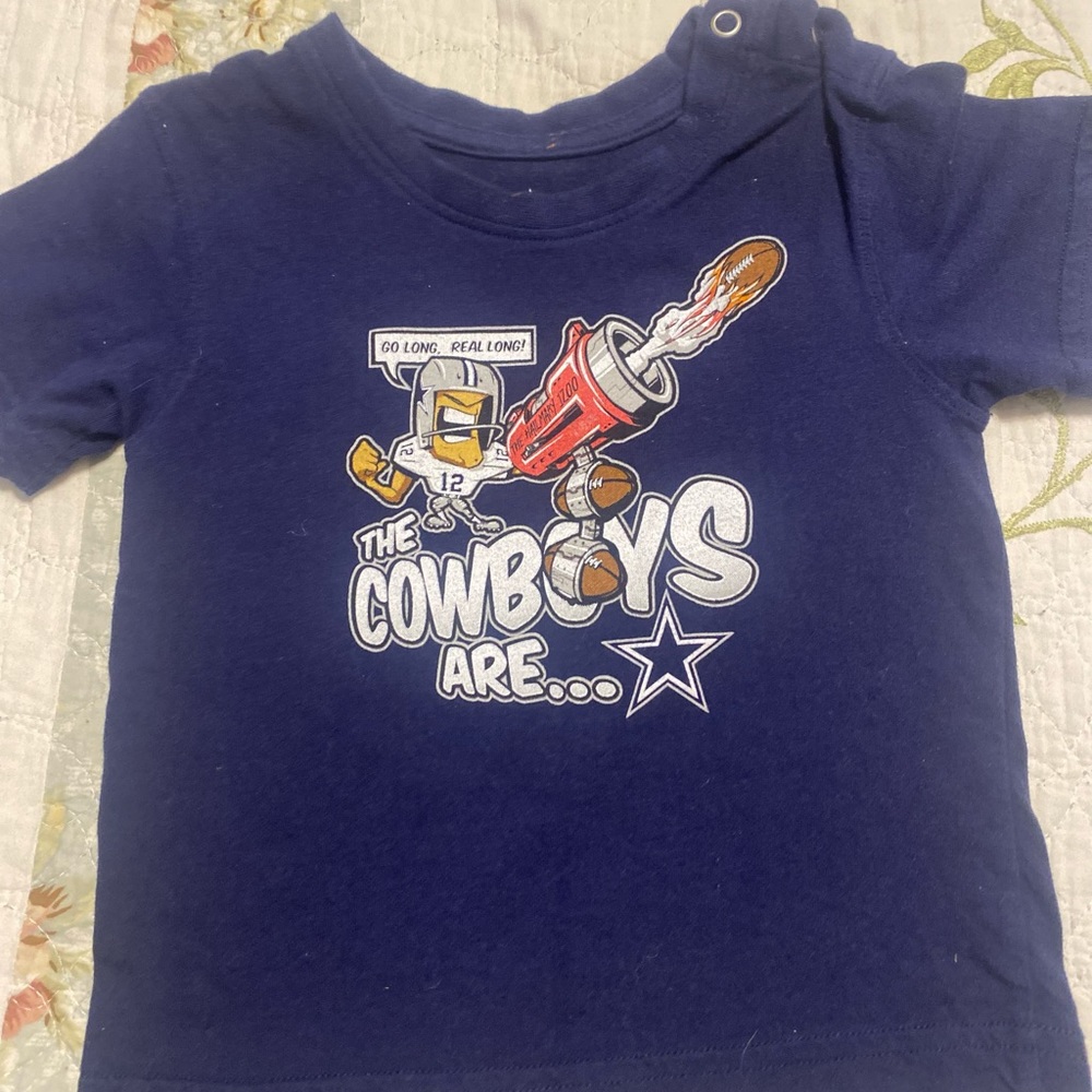 Dallas cowboys 12 months size toddler shirt